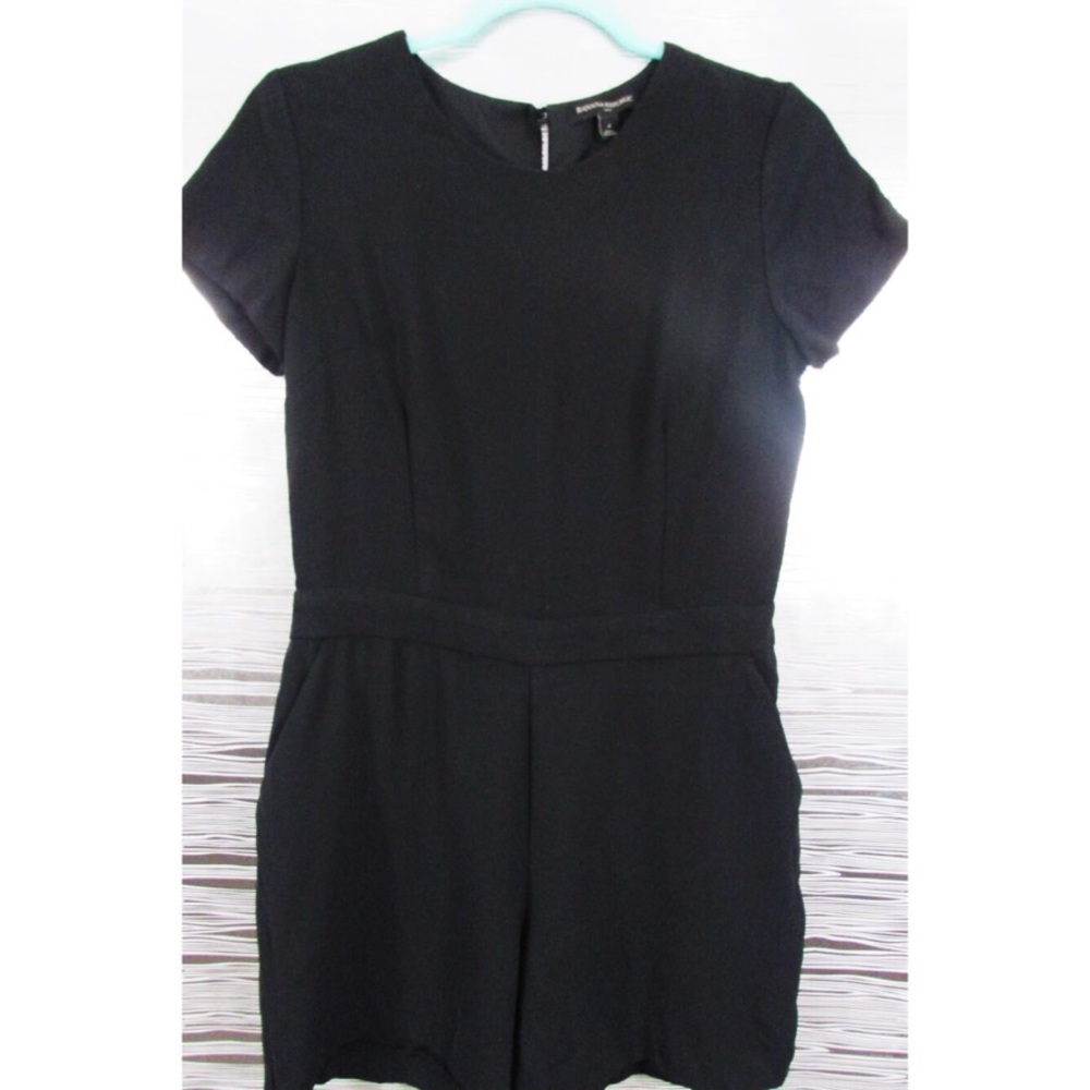 Banana Republic Black Romper w/ Pockets